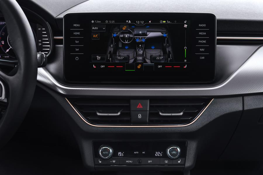 Детали интерьера Skoda Kamiq 2019 года  (WW) (фото 74 из 217)